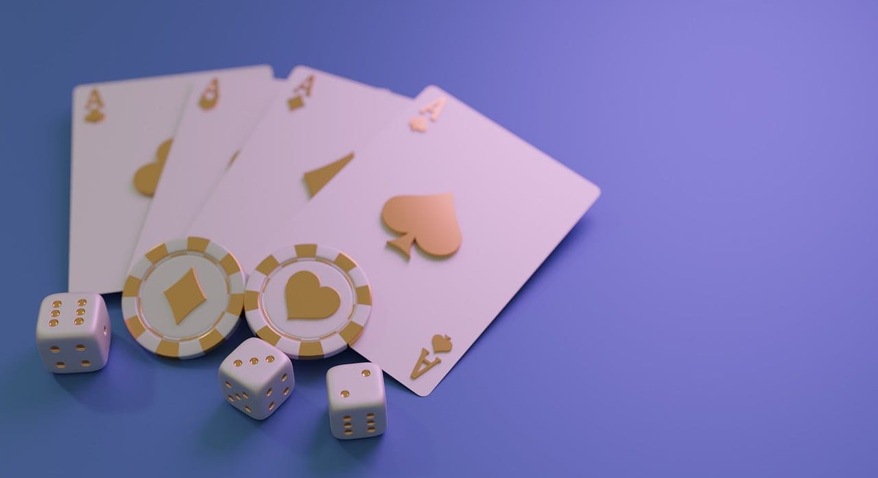 cards and poker chips